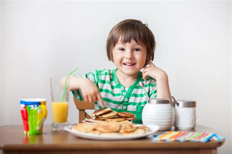 What do sick kids eat for breakfast?